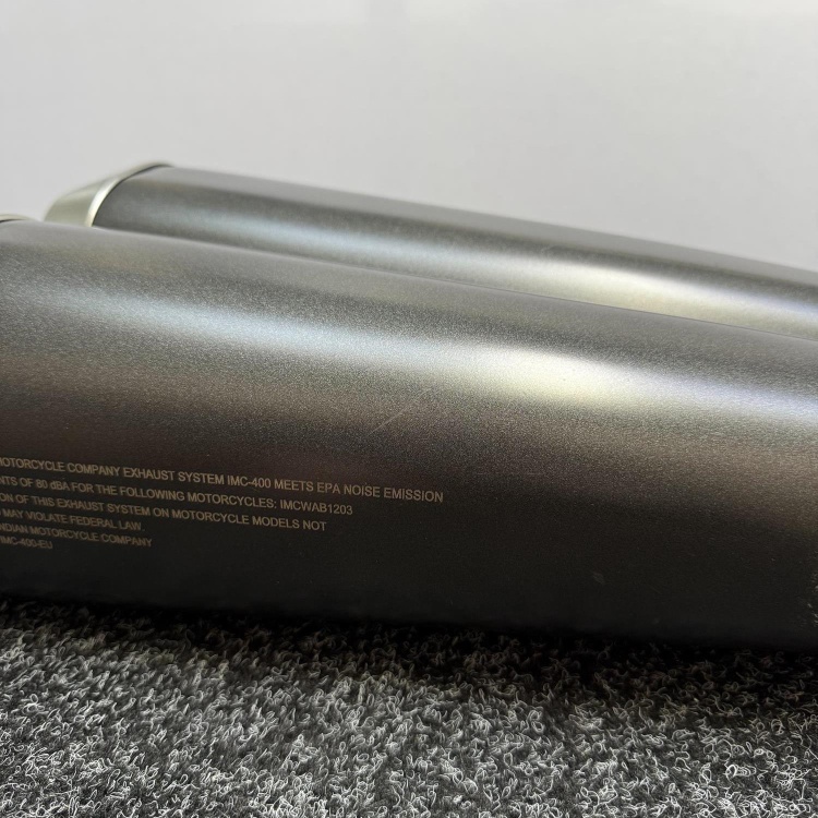 Indian FTR 1200 original exhaust silencer / muffler